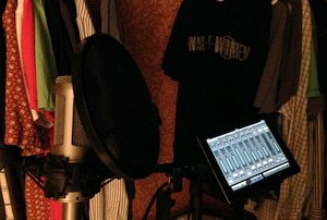 recording in the closet